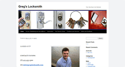Desktop Screenshot of gregslocksmith.com